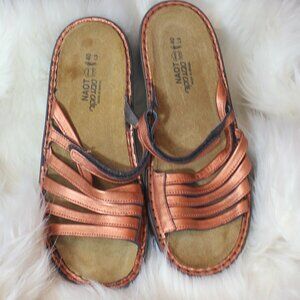 Naot Concord Strappy  Woman Sandals Genuine leather Made in Israel EU size 40/ 9